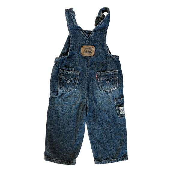 Levi’s Kids Denim Overalls 24M - Picture 2 of 4